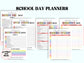 Daily Checklist | Command Center | School Routine | Behavior Chart | Reward Chart | Daily Task List | Editable Pdf | Screen Time