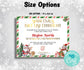 Christmas Eve Box, Personalized santa, Santa Certificate, Santa Nice List, Christmas Letter, Editable Template, From the desk of, Santa Mail-Christmas -TheHustlingCatLady-Party Games