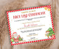 Editable in Corjl Santa Nice List Certificate, Christmas Letter, Editable Template, From the desk of, Christmas Eve Box, Official Santa Mail-Christmas -TheHustlingCatLady-Party Games