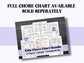 Family Chore Chart | Personalized Chore Chart For Kids | Kids Teens Weekly & Daily Tasks | Routine Chart | Kids Adult chore chart I multiple