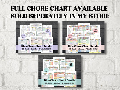 Good Behavior Tracking | Behavior Chart Kids | Kids Behavior Tracker Bundle For Kids | Reward Chart | Token Jar System | Consequence Chart