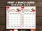 Bunco Night I Printable Christmas Bunco Score Sheet | Christmas Bunco Invitation| Bunco Game | Tally Sheet I bunco score cards I merry bunco-Christmas -TheHustlingCatLady-Party Games