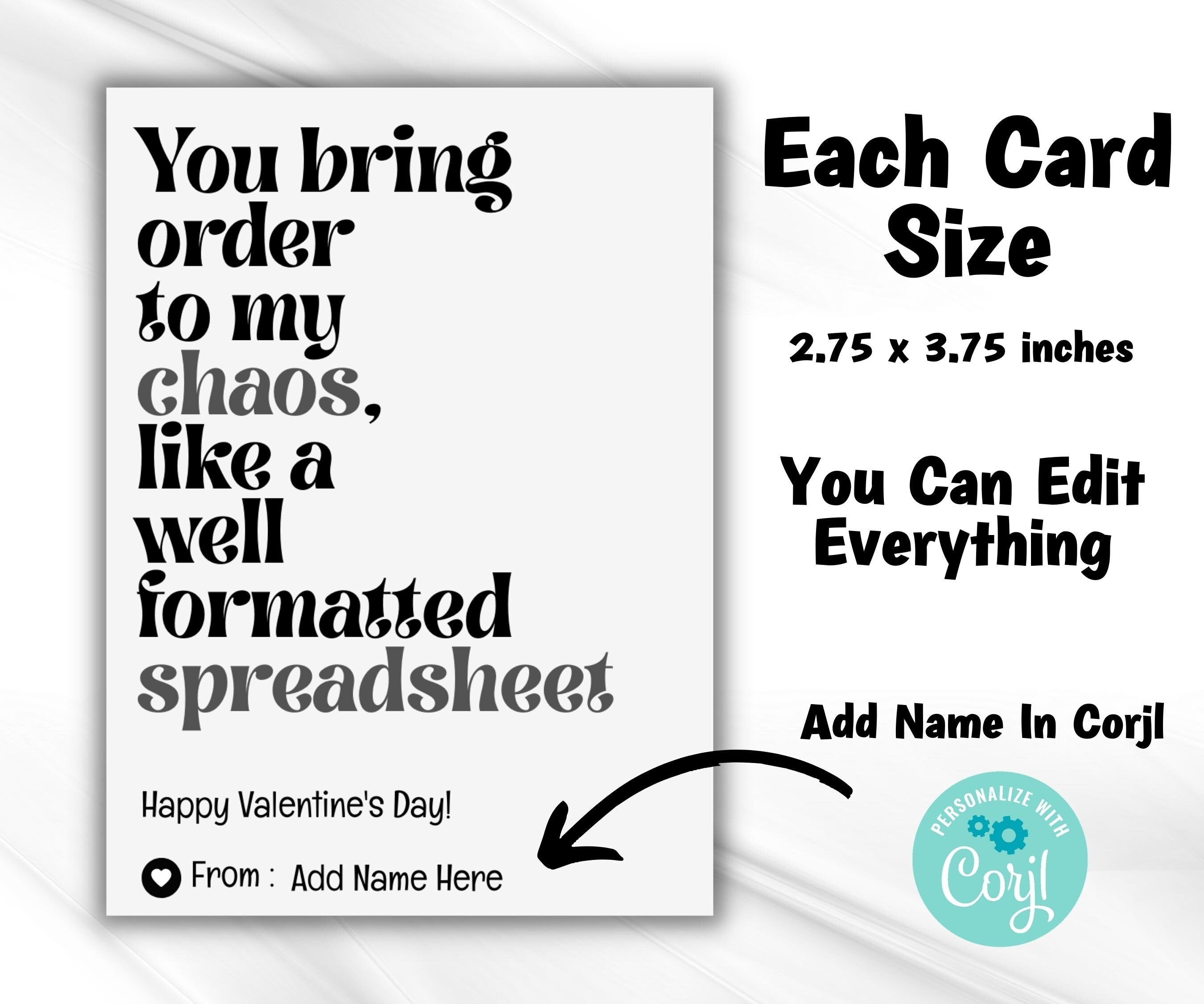 For Coworkers and Boss | Teacher Valentine | Co-Worker Gift Tag Card | For Employees | Friend Gift | Staff Valentine I editable printable