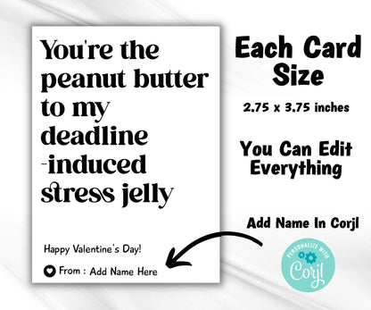 Funny Boss Valentines | Valentine'S Day | Co-Worker Gift | Friend Gift | For Colleagues | Valentine Card | Valentines Day Gift I Printable