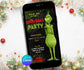 Christmas Invite | Grinchmas Party | Editable Christmas Party Invitation | Grinch Party Invitation I Digital Funny Grinchmas Invitation-Christmas -TheHustlingCatLady-Party Games