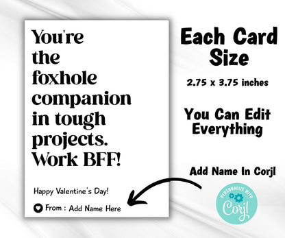 Funny Boss Valentines | Valentine'S Day | Co-Worker Gift | Friend Gift | For Colleagues | Valentine Card | Valentines Day Gift I Printable