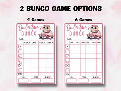 February Bunco Cards I Love Bunco Score Sheet Template | Pink And Red Printable Bunco | Valentines Printable Bunco | Printable Bunco Set I