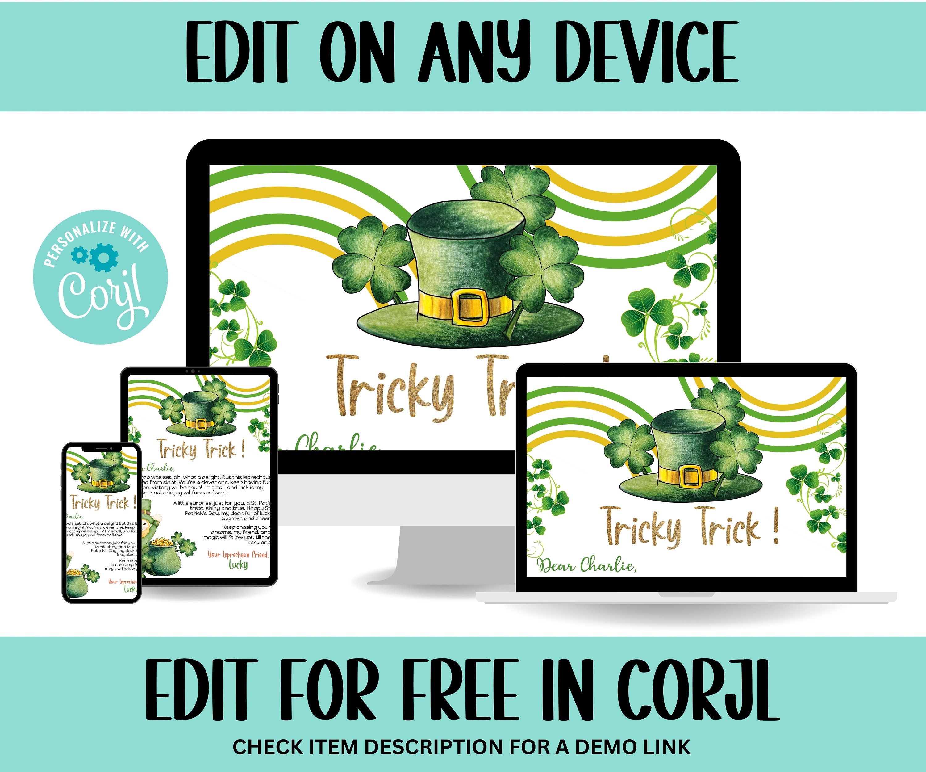 St Patricks game letter-St.Patricks Day -TheHustlingCatLady-Templates
