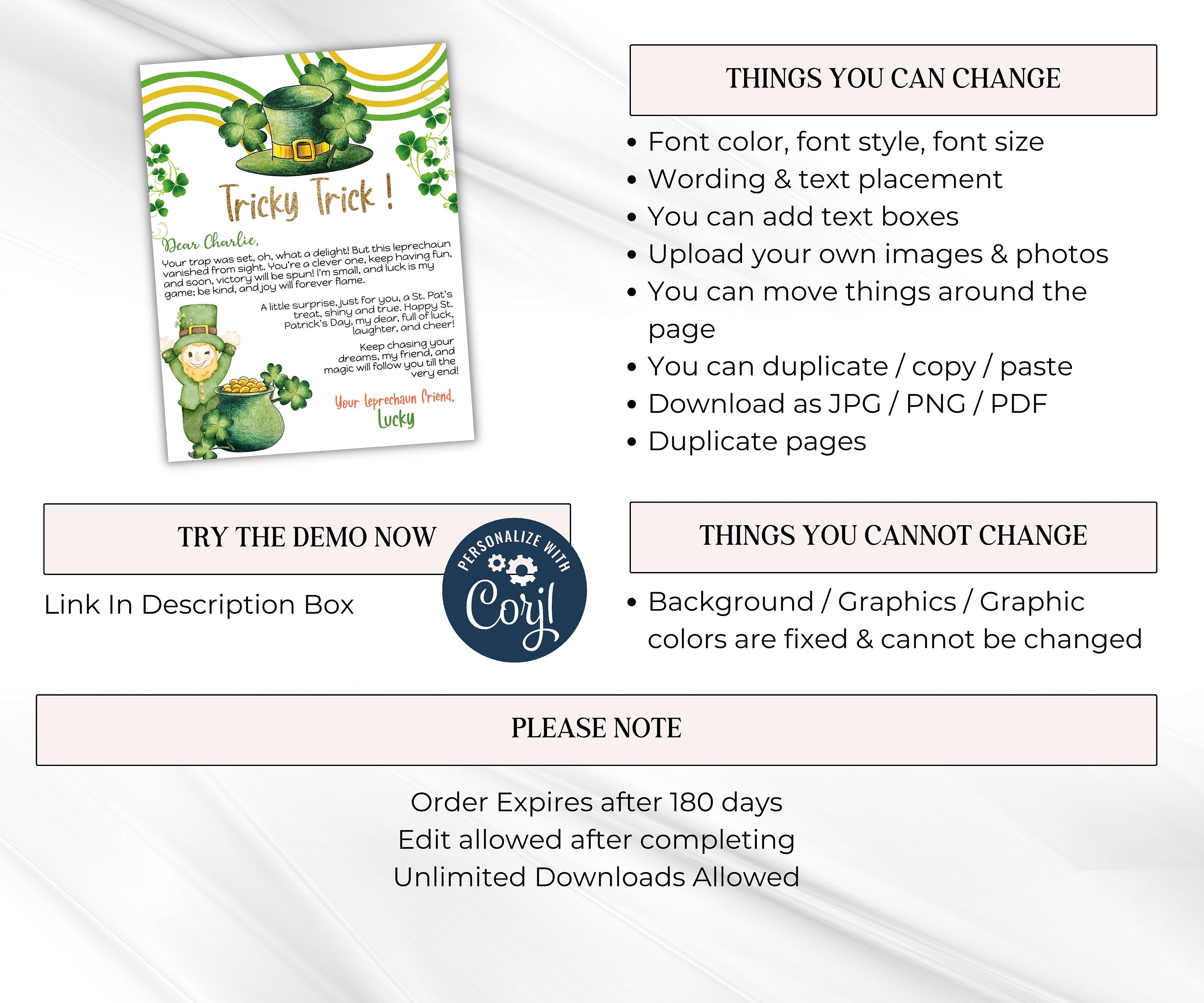 St Patricks game letter-St.Patricks Day -TheHustlingCatLady-Templates