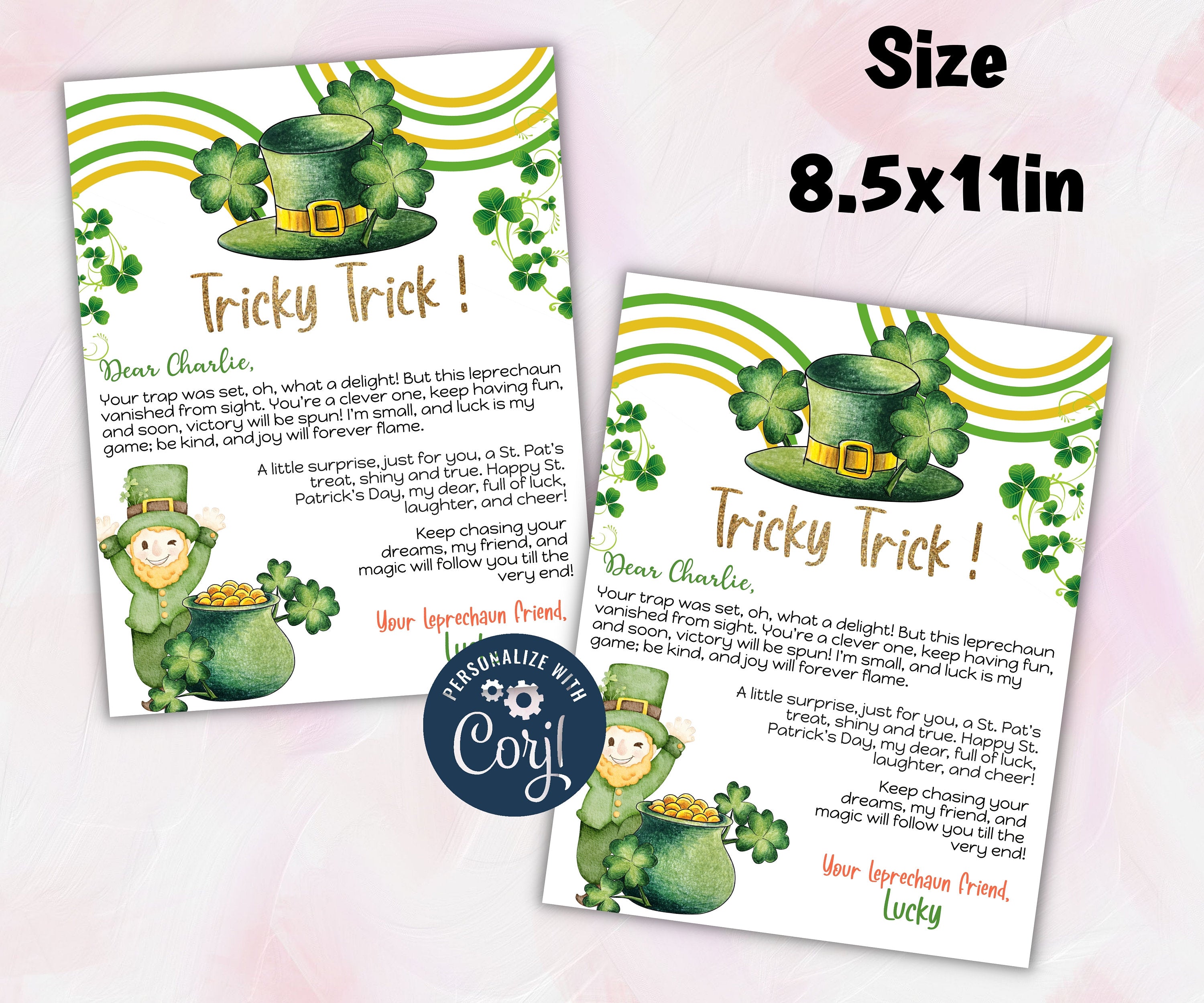 St Patricks game letter-St.Patricks Day -TheHustlingCatLady-Templates