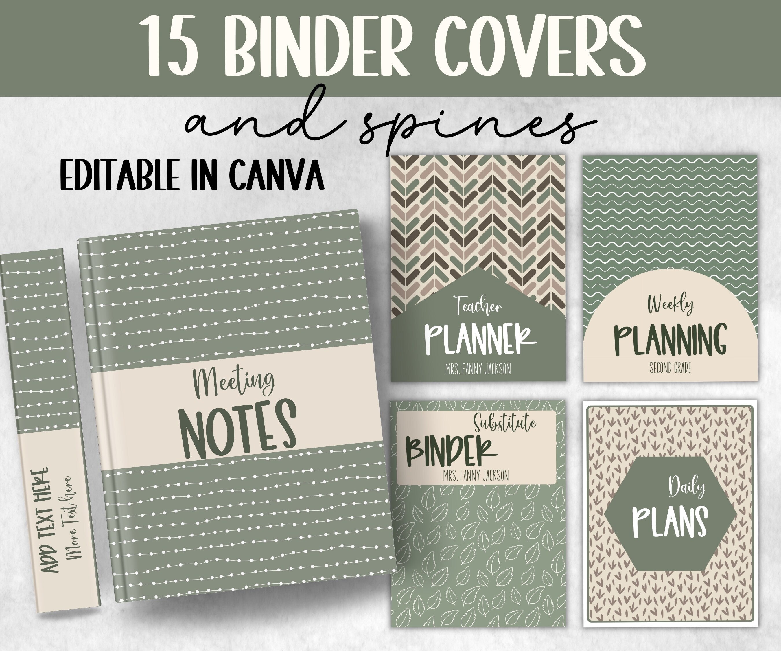 Binder Cover Templates To Print