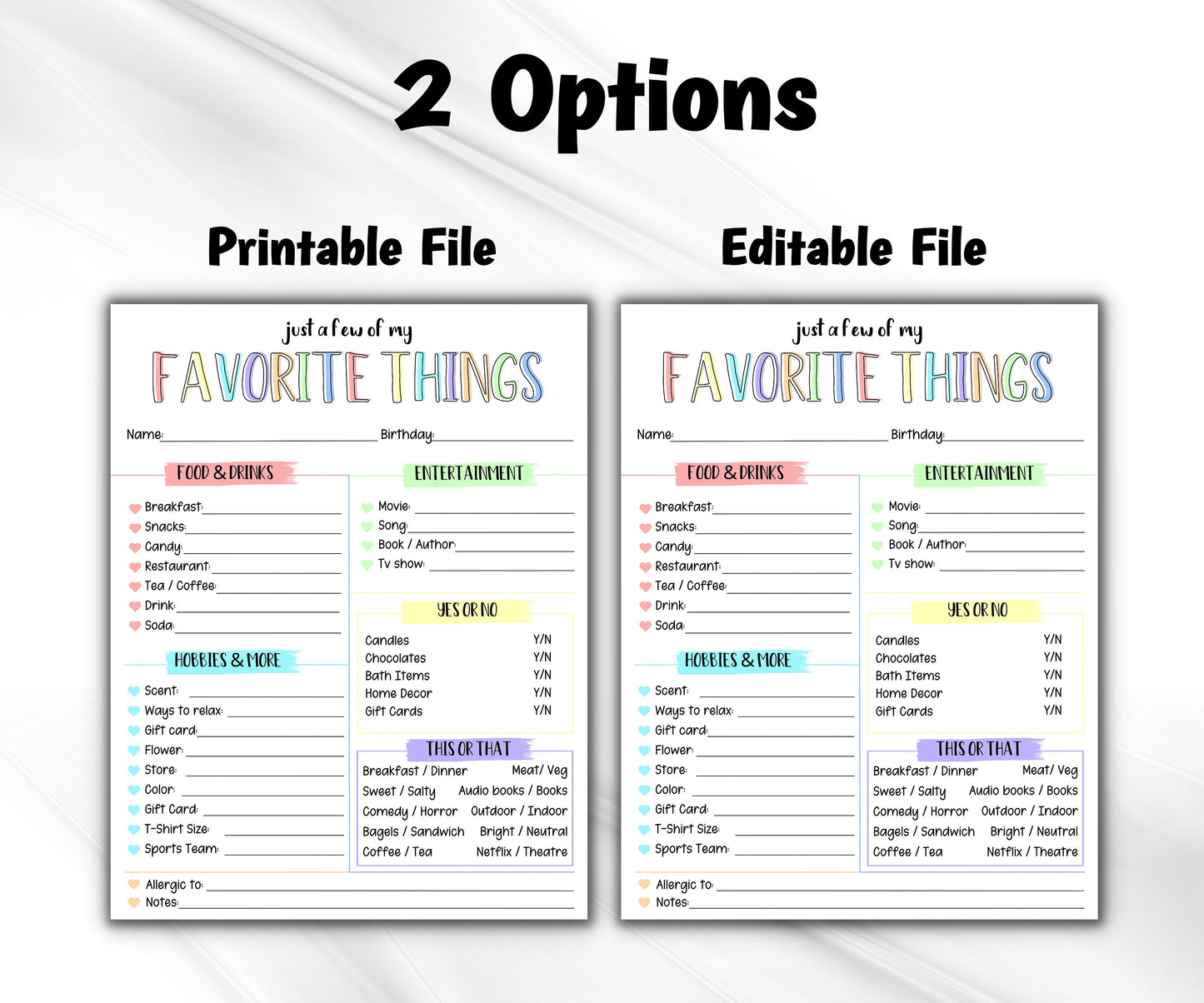 Teacher Favorite Things Survey, Get To Know My Team Survey, All About Me Questionnaire, Teacher Gifts, team building survey, pastel, mentor