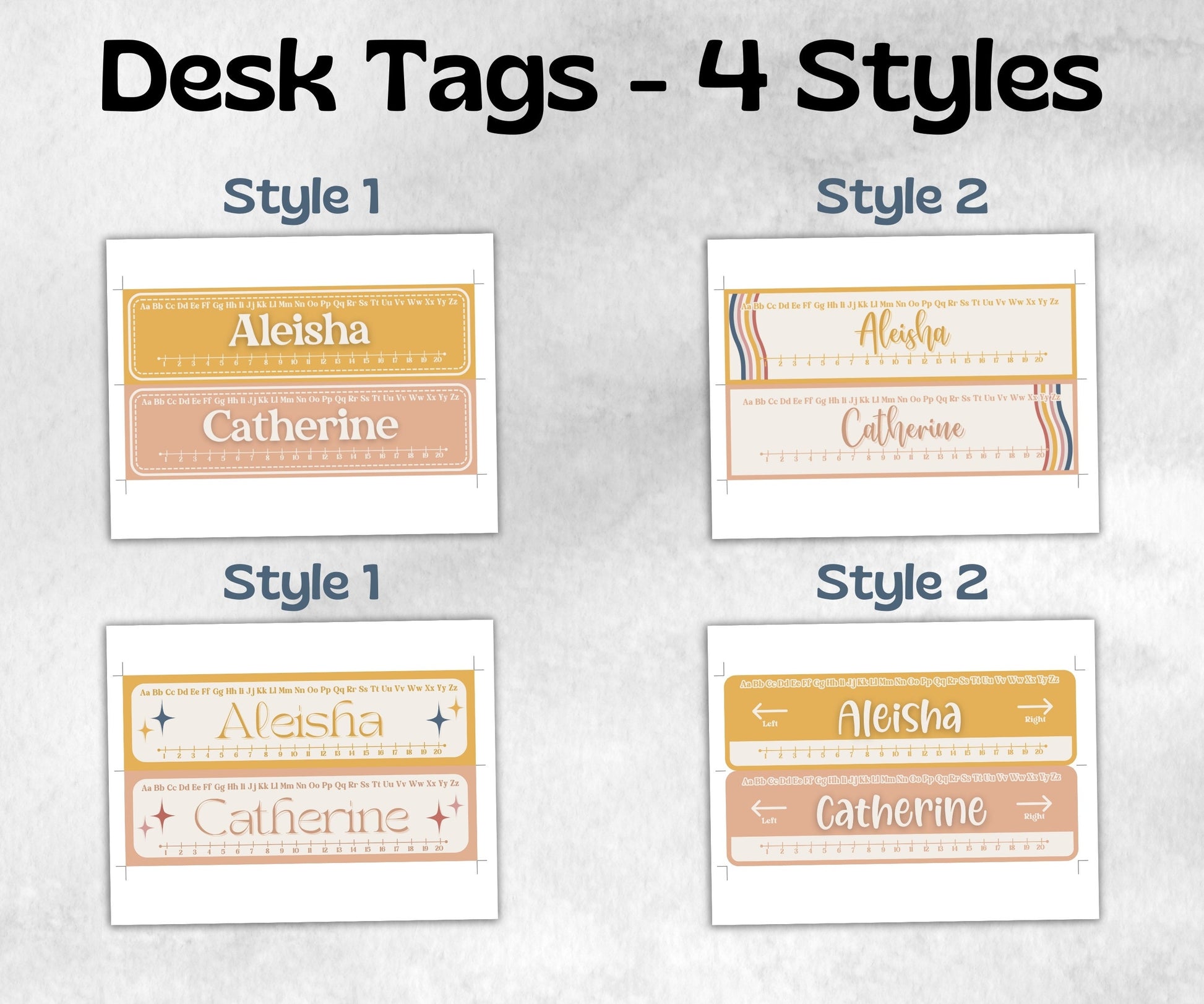 Desk Tags, Student Name Tag, Student Desk Labels, Student Name Labels, Desk Name Plates, Classroom Name Tags, Back To School, Editable Decor