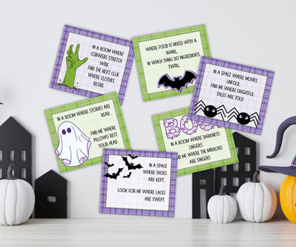 Halloween Scavenger Hunt for kids, Scavenger hunt for teens, Halloween Party game, Halloween activity, Indoor Scavenger hunt, Treasure Hunt-Halloween Printables -TheHustlingCatLady-Party Games