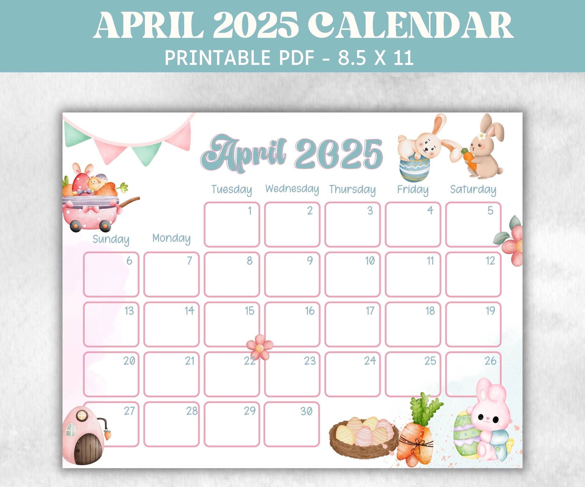 Kids April 2025 Calendar, Printable 2025 Calendar, Homeschool Preschool Calendar Board, Childrens Monthly Planner, Easter Calendar – The Hustling Cat Lady kids-april-2025-calendar-printable-2025-calendar-homeschool-preschool-calendar-board-childrens-monthly-planner-easter-calendar-the-hustling-cat-lady