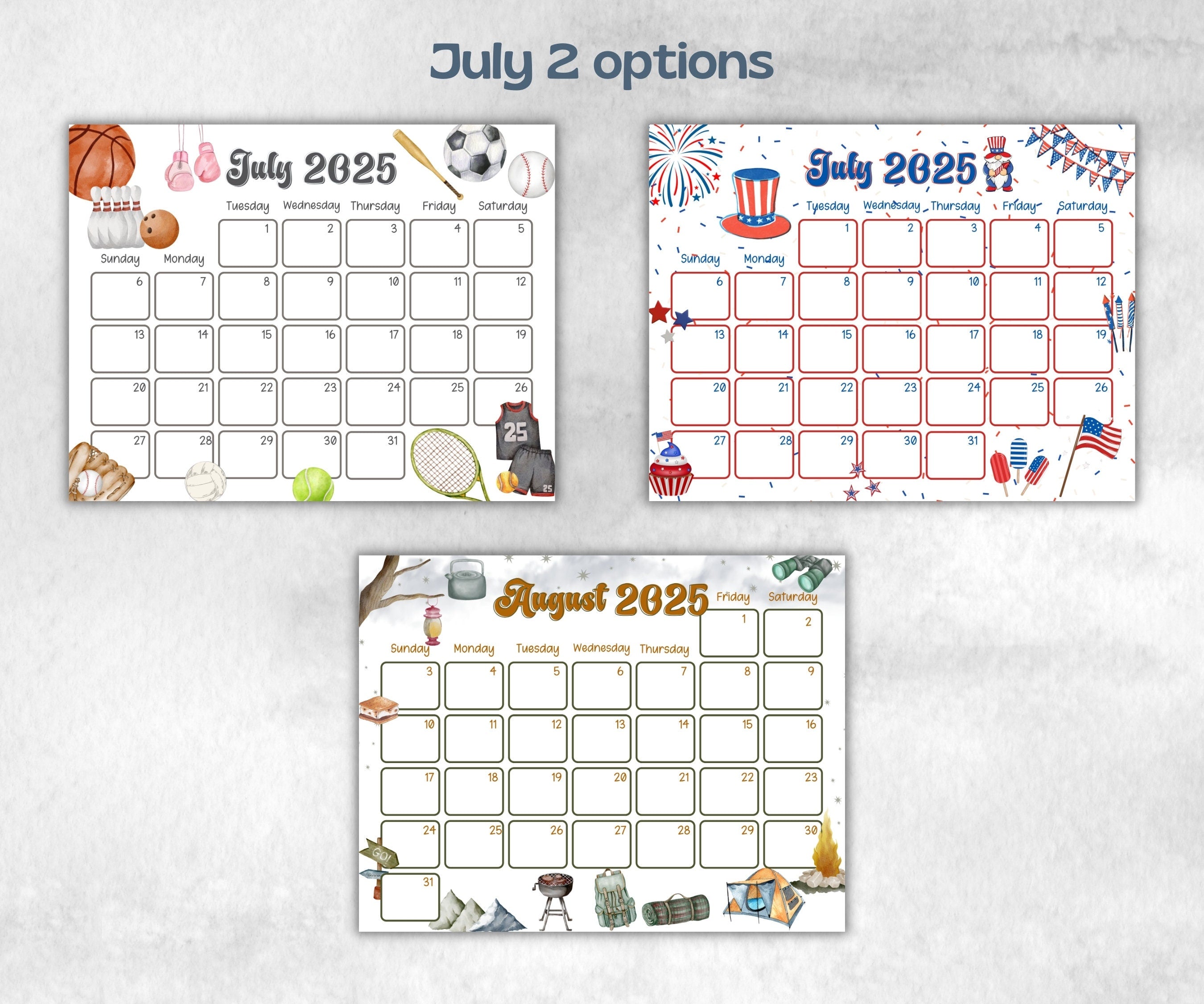 Kids Annual Monthly 2025 Calendar, Printable 2025 Calendar, Homeschool Preschool Calendar Board, Children Monthly Planner, Seasonal Calendar-Back To School -TheHustlingCatLady-Planner Templates