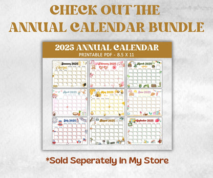 Kids July 2025 Calendar, Printable 2025 Calendar, Homeschool Preschool Calendar Board, Childrens Monthly Planner, Sports Calendar-New Listings -TheHustlingCatLady-Planner Templates