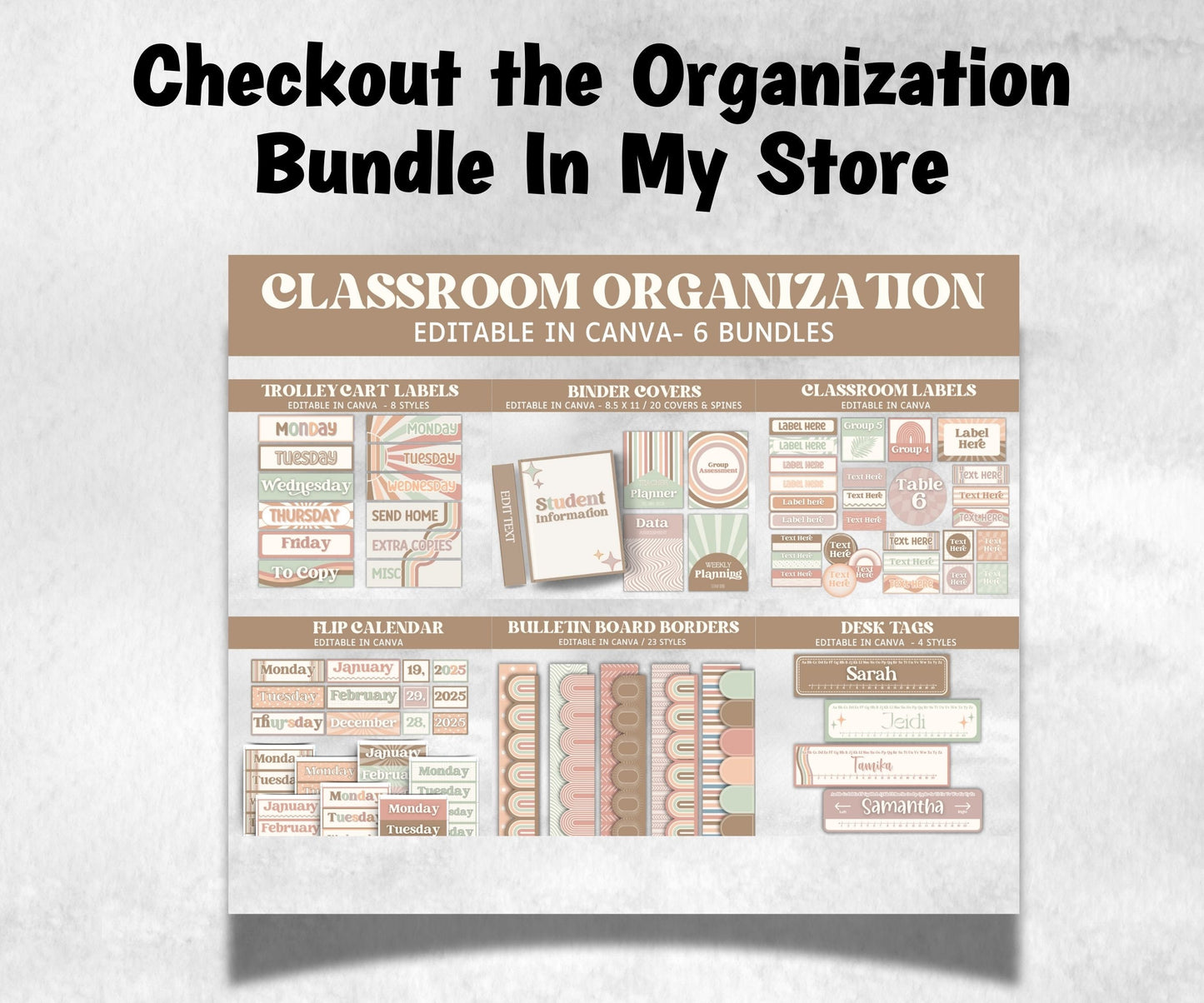 Neutral Classroom Printable Calendar, Classroom Flip Calendar, Back To School, Calendar Display, Calendar 2024, Boho Classroom Display Theme – The Hustling Cat Lady neutral-classroom-printable-calendar-classroom-flip-calendar-back-to-school-calendar-display-calendar-2024-boho-classroom-display-theme-the-hustling-cat-lady