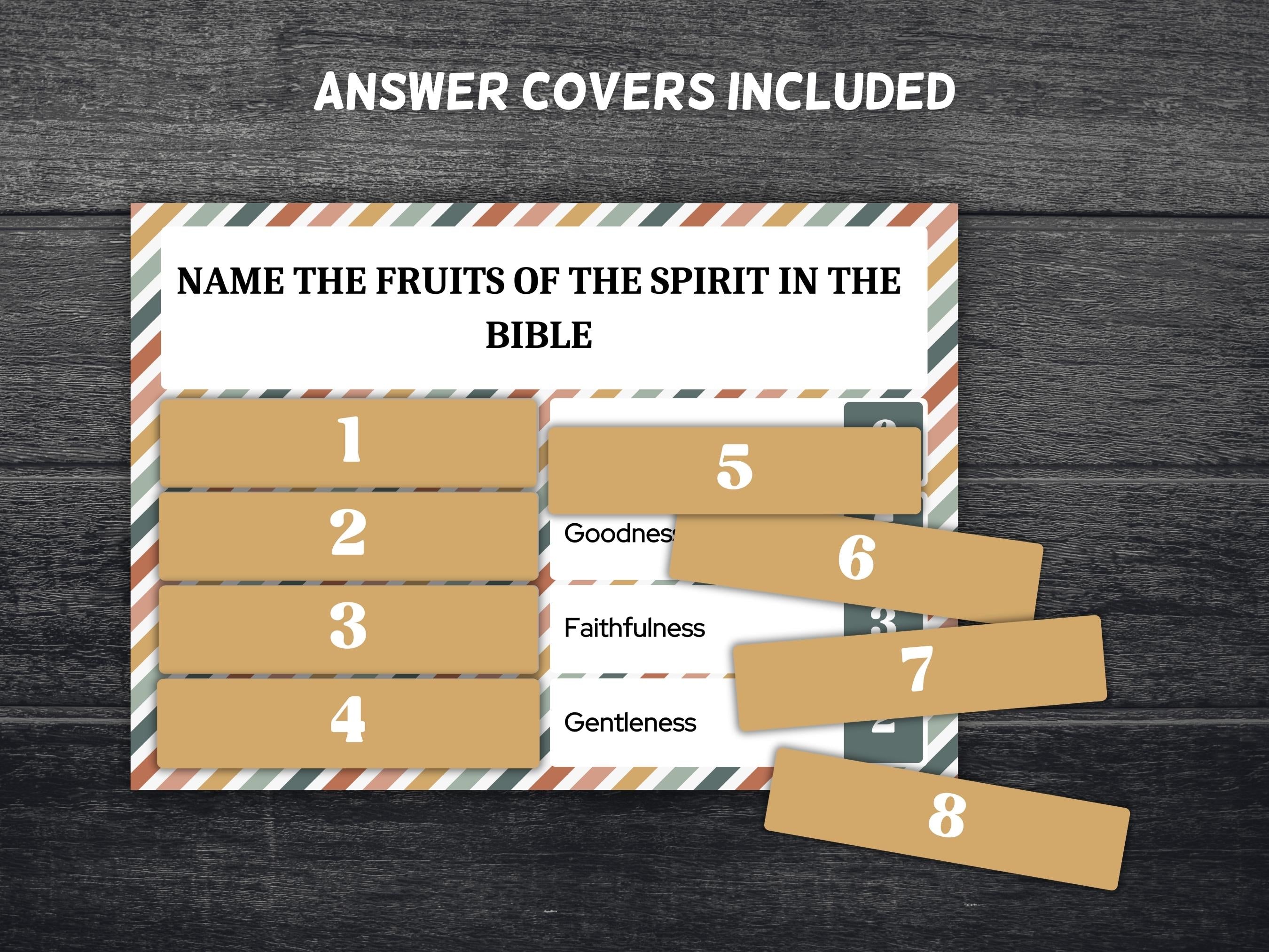 Christian Bible Study Game, Bible Trivia For Adult And Teen, Bible Friendly Family Feud, Bible Family Feud-Style Show, Youth Group Game-New Listings -TheHustlingCatLady-Planner Templates