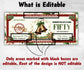 North Pole Dollar Bill, Stocking Stuffer, Ready To Print Christmas Play Money, Printable Christmas Money, Editable Christmas Bucks, Dollar-New Listings -TheHustlingCatLady-Party Games