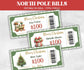 Editable Christmas Dollars, Ready To Print Christmas Play Money, North Pole Dollar Bill, Stocking Stuffer, Printable Christmas Money, Gifts-New Listings -TheHustlingCatLady-Party Games