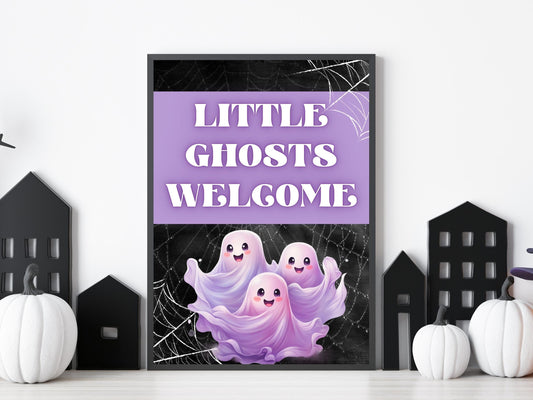 Candy Station Sign, Halloween Treat Sign Printable, Little Goblins Welcome sign, Trick Or Treat Sign, Do Not Disturb, Please Take One, Favor-New Listings -TheHustlingCatLady-Party Games