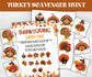 Turkey Scavenger Hunt Game, Printable Family Adventure, Fun for Kids, Thanksgiving Kids activity, Friendsgiving game, Family Holiday-Thanksgiving -TheHustlingCatLady-Party Games