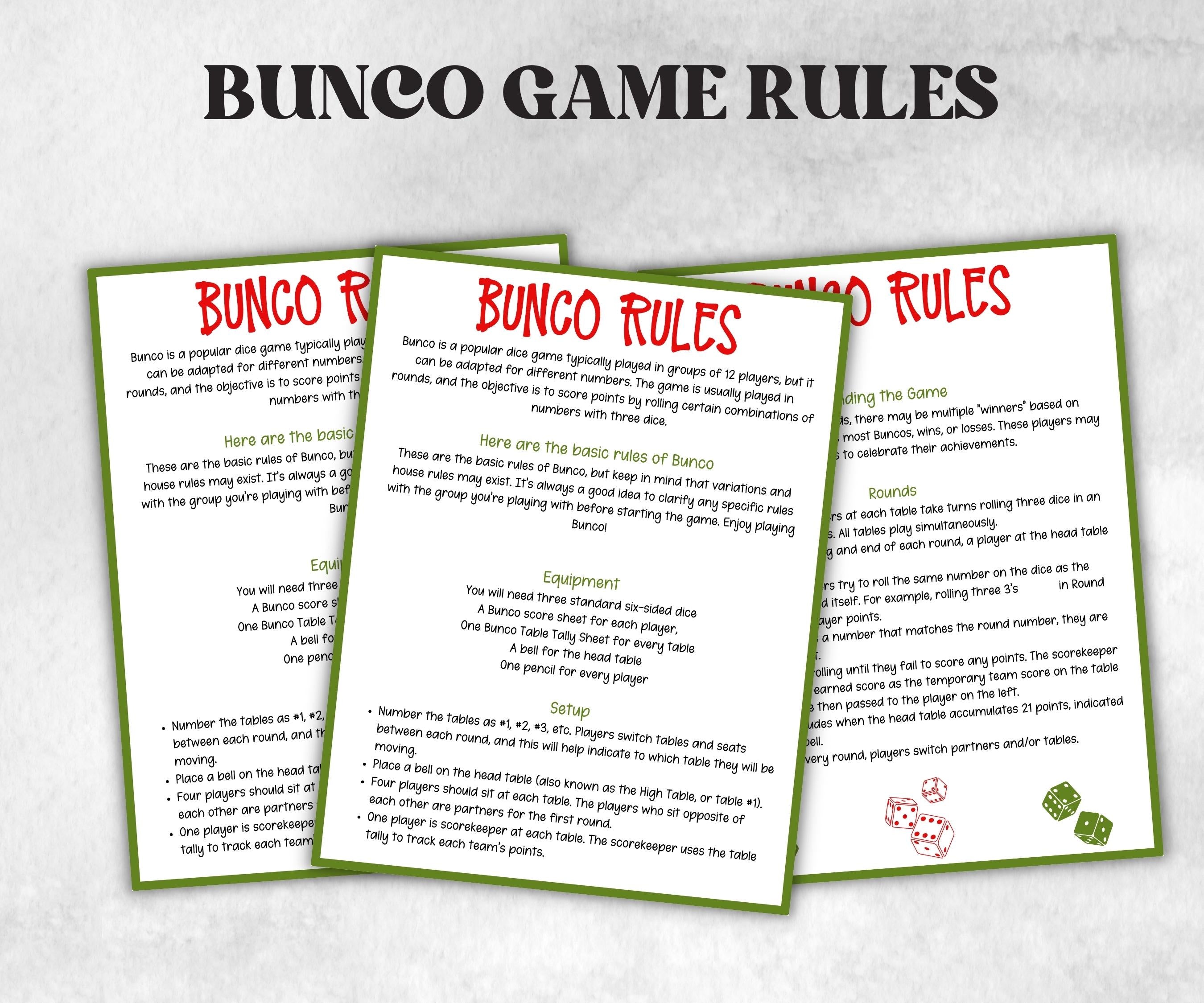 Grinchmas Bunco Night, Printable Grinchmas Bunco Score Sheet, Grinchmas Bunco Invitation, Bunco Game, Tally Sheet, bunco score cards, merry-Christmas -TheHustlingCatLady-Party Games