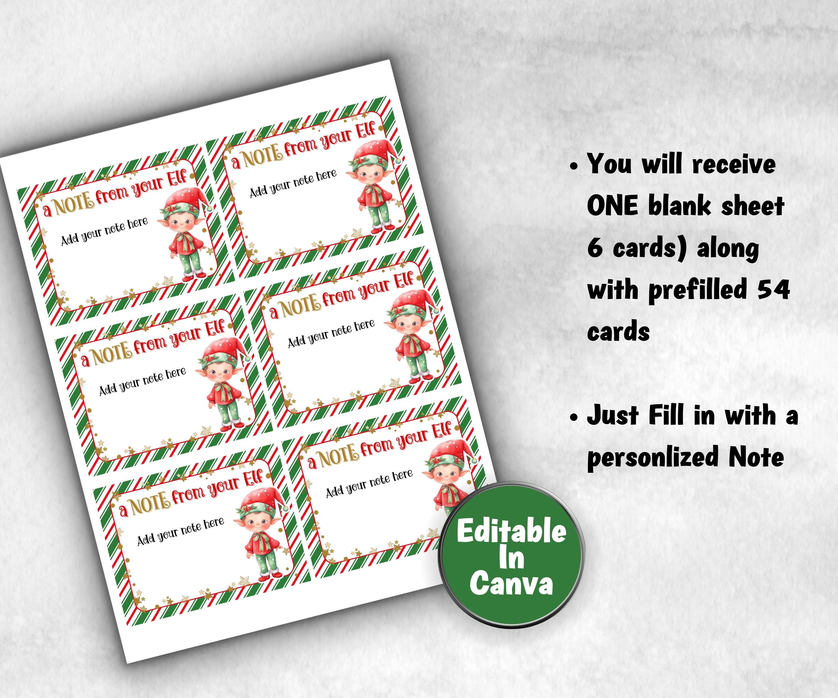 Christmas Elf Activity Bundle, Elf Arrival Letter, Elf Kit, Elf warning, Elf Notes, Elf Calendar, Elf Report Card, Elf Adoption Certificate-Christmas -TheHustlingCatLady-Templates