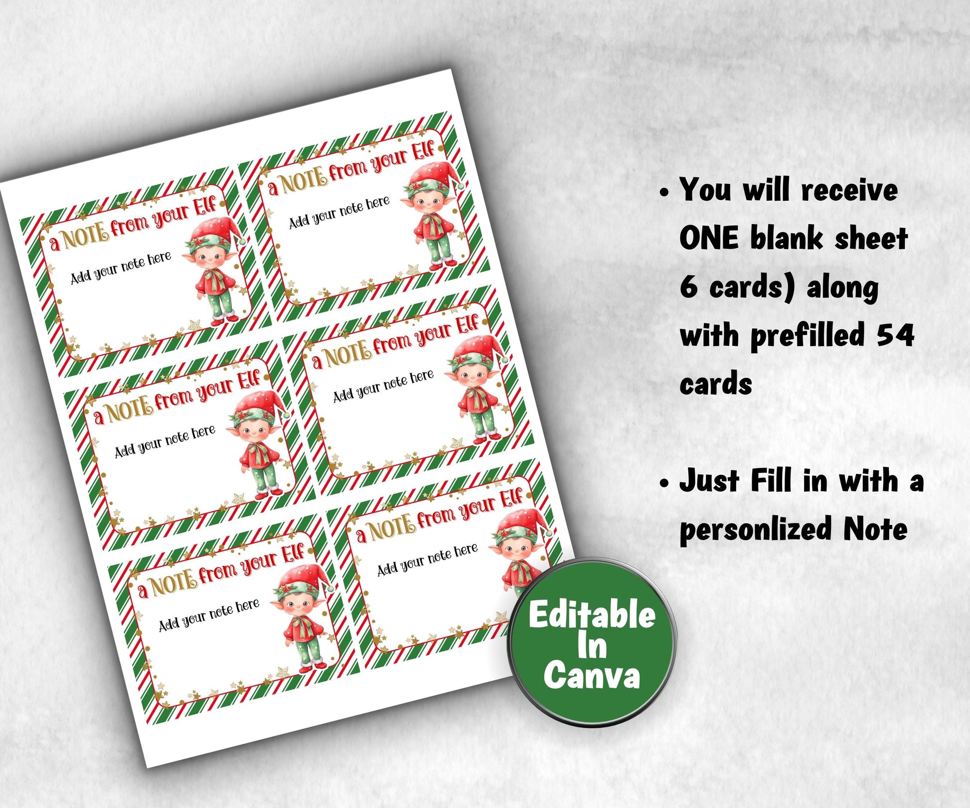 Christmas Elf Activity Bundle, Elf Arrival Letter, Elf Kit, Elf warning, Elf Notes, Elf Calendar, Elf Report Card, Elf Adoption Certificate-Christmas -TheHustlingCatLady-Templates