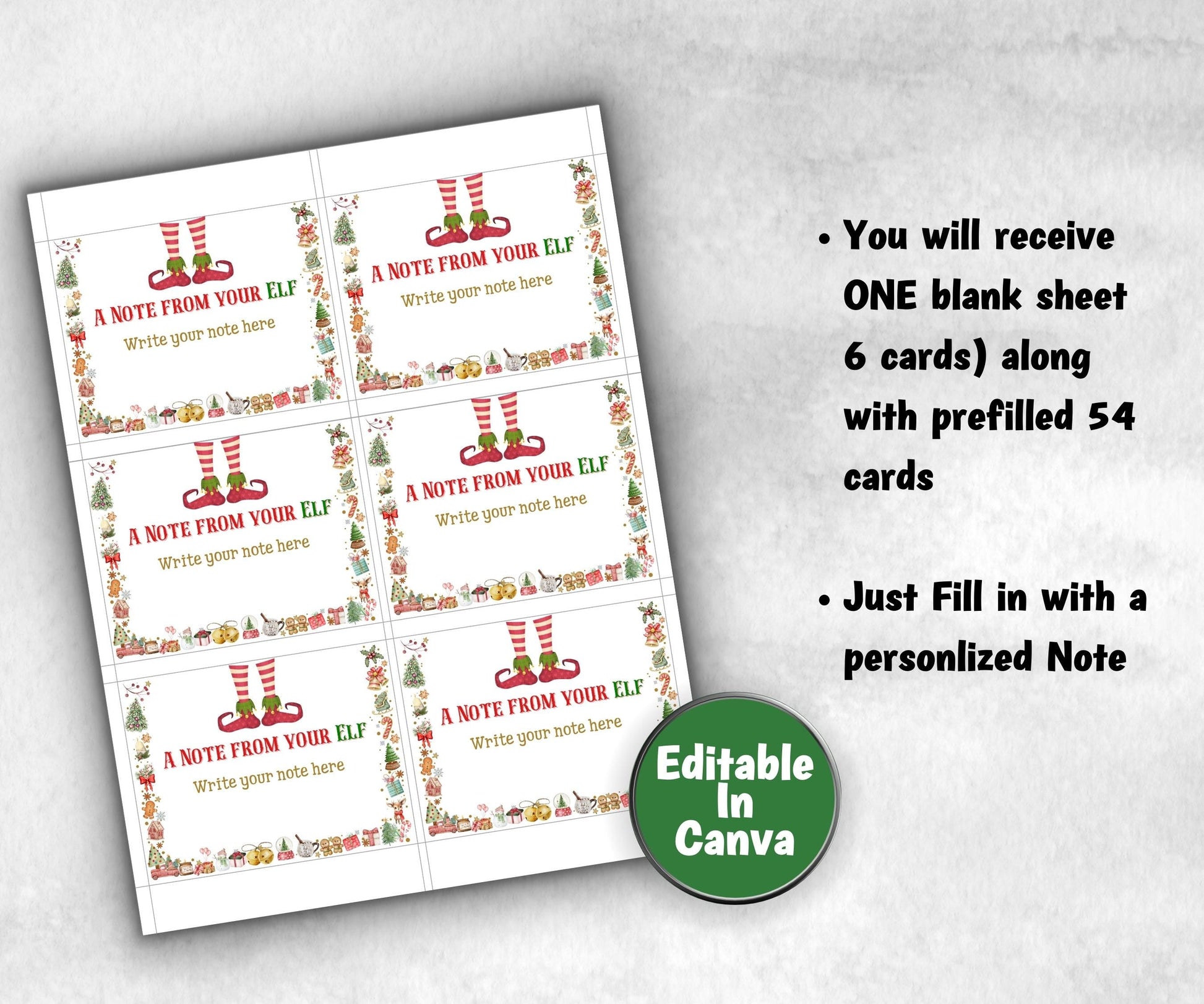 Christmas Elf Cam Bundle , Elf Rules, Elf Kit, Official Elf warning, Elf Notes, Elf Calendar, Elf Report Card, Elf Adoption Certificate-Christmas -TheHustlingCatLady-Templates