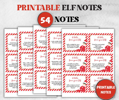 Note from Your xmas Elf, Editable Elf Note, Printable Christmas Activity, Elf Kit for Kid, Elf Arrival Idea, Christmas Elf Prop, Elf Message-Christmas -TheHustlingCatLady-Templates