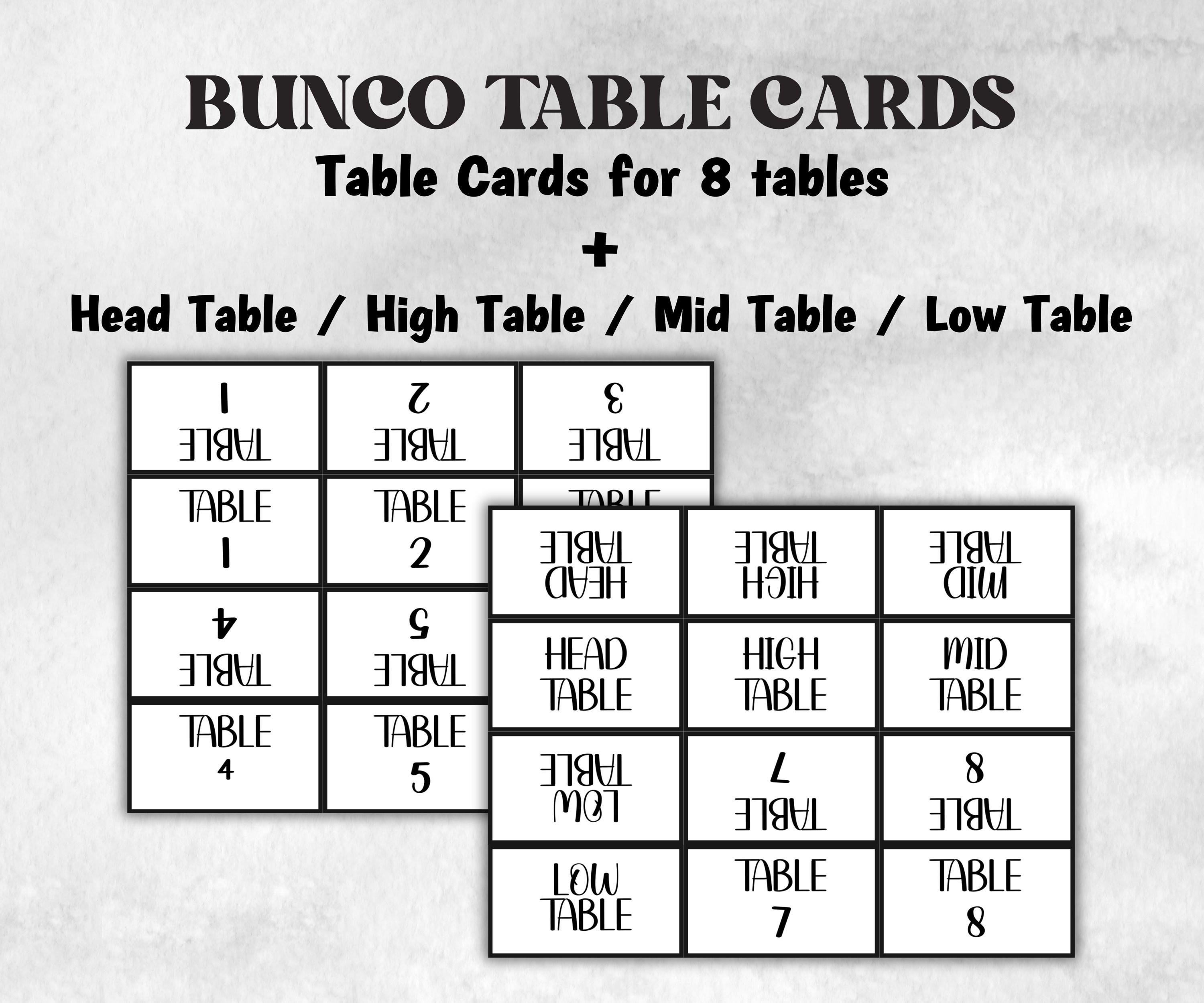 White and Black Bunco, Birthday Party ideas, Printable Party Favors, Score Sheet, Ghost player, Tally Sheets, Birthday Gift, Family reunion- -TheHustlingCatLady-Party Games