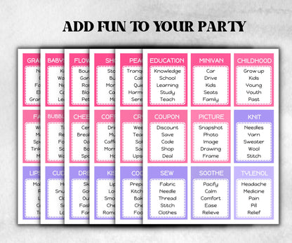 Mothers Day Activity, Mom Brunch Party Trivia, Mothers Day Quiz, Mothers Day Gift, Fun Mothers Day, Mothers Day Ideas, Mothers Party Games-Mother&#39;s/Father&#39;sDay -TheHustlingCatLady-Party Games