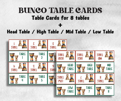 Kwanzaa Bunco Game, African Kids Adults Party, Group religious tradition game, Bunco Score Sheet, Tally cards, ghost player, Kinara Culture-Holidays -TheHustlingCatLady-Party Games