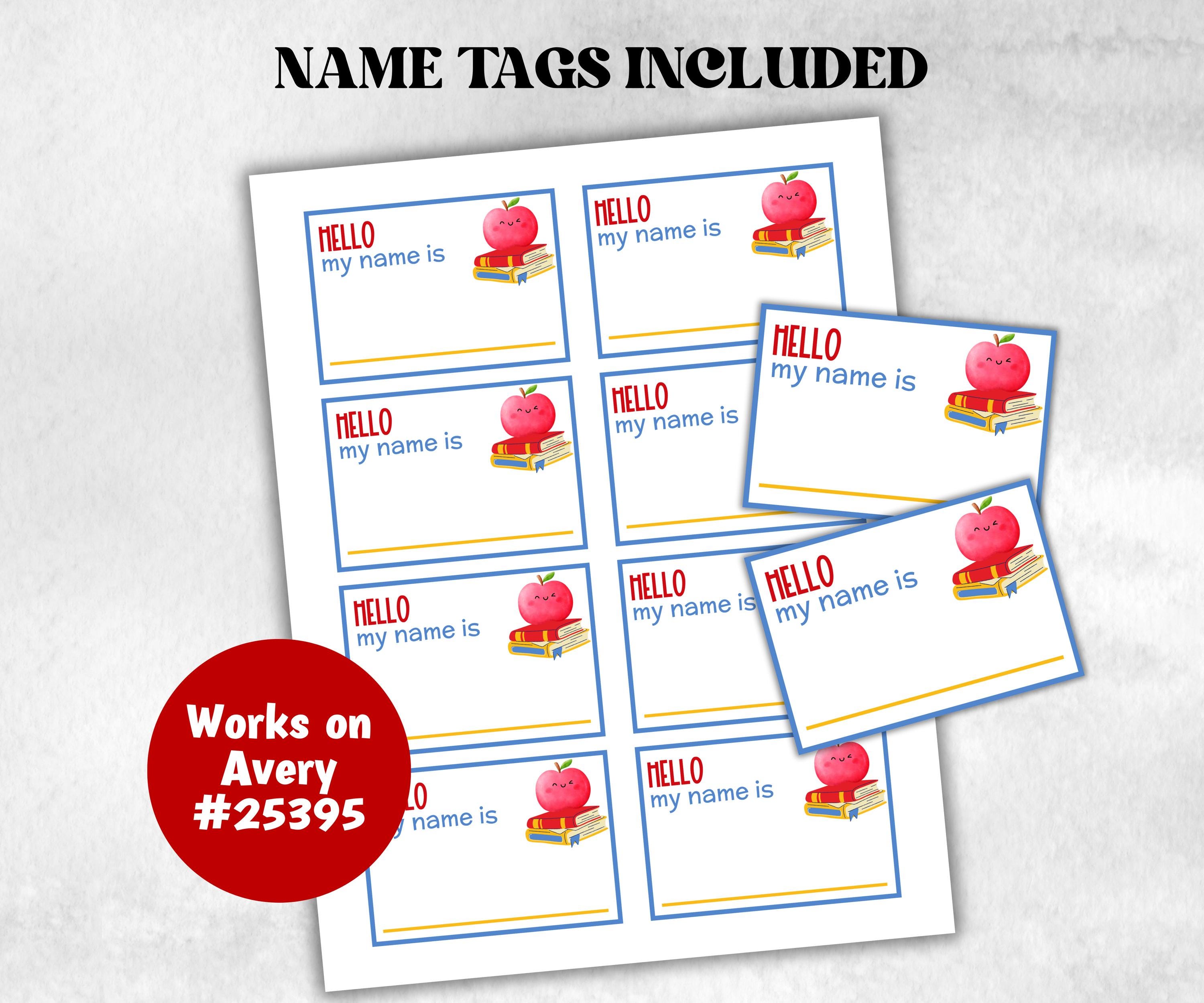 What is your Back to school name game, office party, daycare Name board sign, party decoration, Name tag, birthday nickname, Teacher print-Holidays -TheHustlingCatLady-Party Games