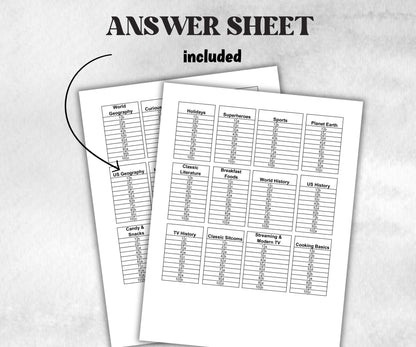Pub trivia questions bundle, adults office party, family game activity, fun youth group game, family reunion party, 60th birthday trivia fun-Holidays -TheHustlingCatLady-Party Games