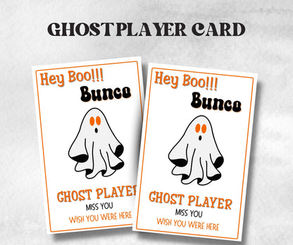 Printable Hey Boo Bunco Score Sheet, Halloween Bunco Invitation, Bunco Game, Tally Sheet, bunco score card, Ghostly bunco night, Bunco Night-Halloween Printables -TheHustlingCatLady-Party Games