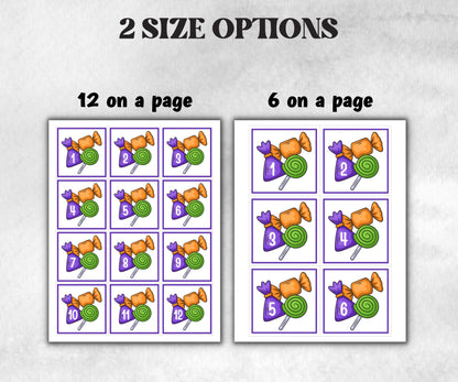 Halloween Candy Scavenger Hunt, Kids Halloween Candy theme party, Candy Birthday Party game, Spooky Party Game, Kids halloween candy games-Halloween Printables -TheHustlingCatLady-Party Games