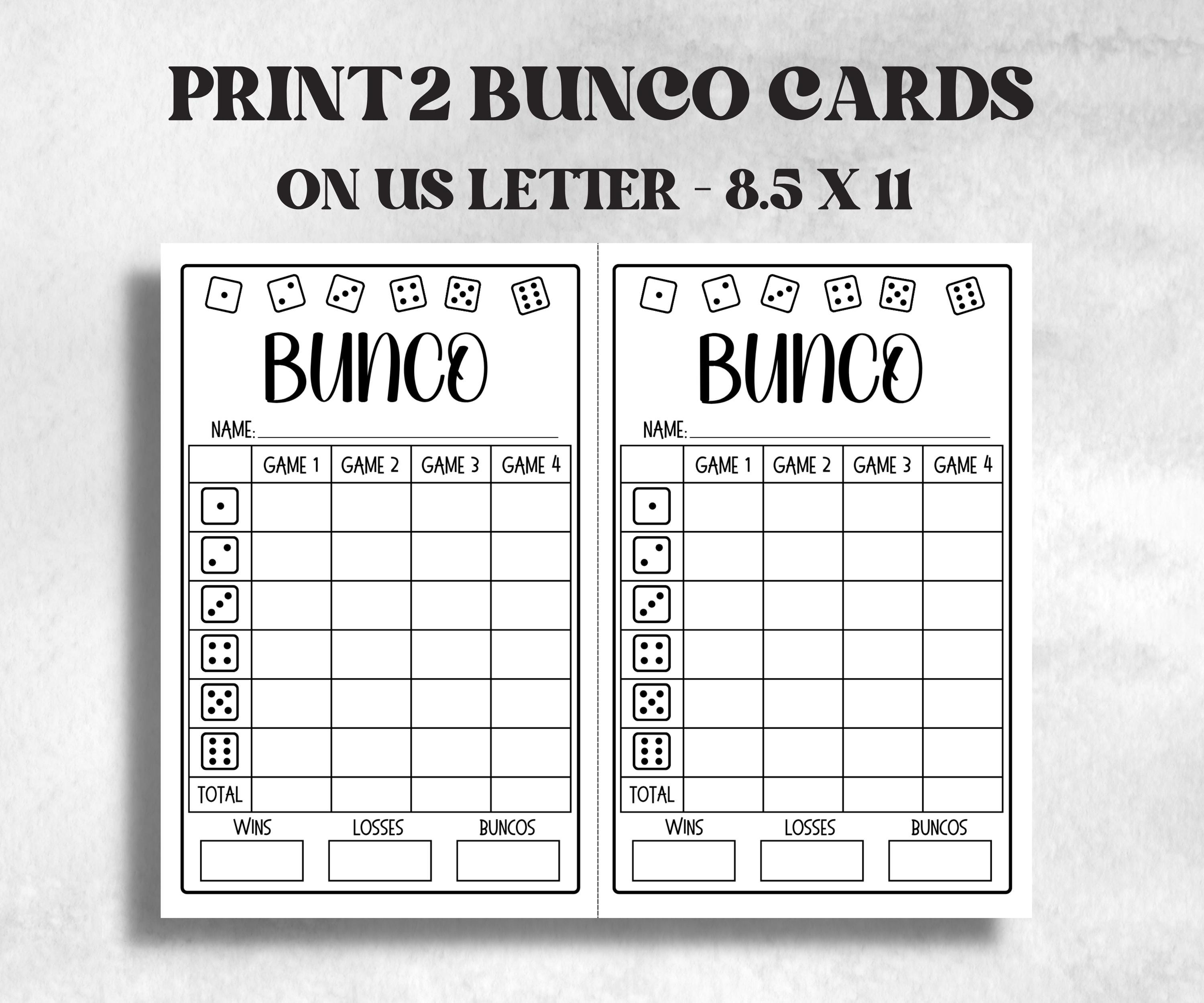White and Black Bunco, Birthday Party ideas, Printable Party Favors, Score Sheet, Ghost player, Tally Sheets, Birthday Gift, Family reunion- -TheHustlingCatLady-Party Games