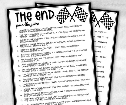 End Of Year Pass the Prize, Last Day Of School,Classroom Party, Summer Break, Teacher Student, interactive gift exchange, conversation game-Holidays -TheHustlingCatLady-Party Games