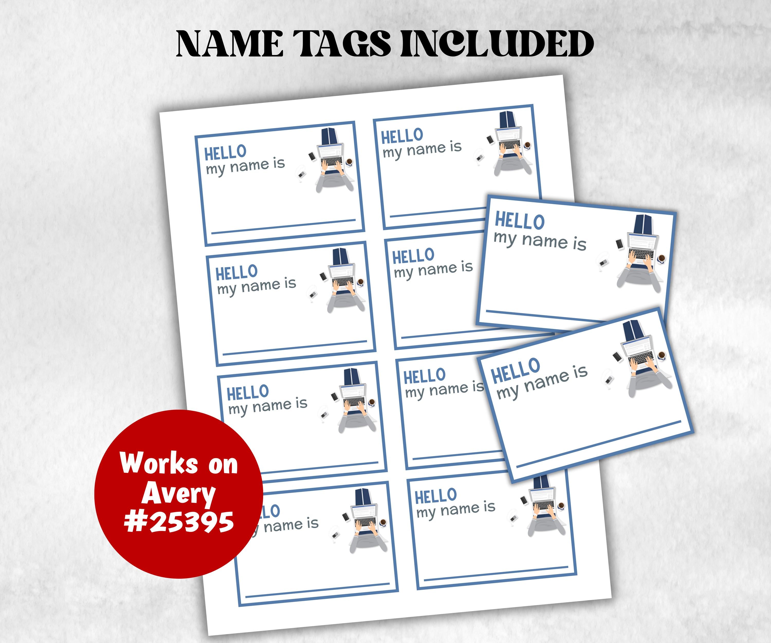 What is your Office name printable game, office party, daycare Name board sign, party decoration, Name tag, birthday nickname, team building-Holidays -TheHustlingCatLady-Party Games