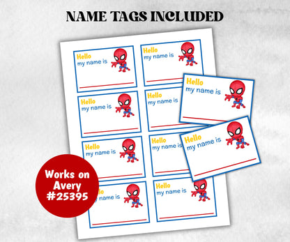 What is your superhero name, office party, daycare Name board sign, party decoration, Name tag, birthday nickname, summer superhero games-Holidays -TheHustlingCatLady-Party Games