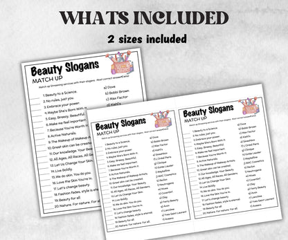 Commercial Slogan Trivia Bundle, TV Commercial Quiz, Fast Food Slogan, Pop Culture, Family Game Night, Office Party, Kids Teen Adult, Trivia-Holidays -TheHustlingCatLady-Party Games