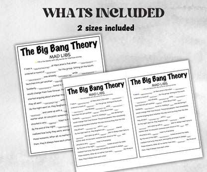 TV Sitcom Madlibs, Friends trivia party Game, Sitcom Trivia Quiz, Senior Game night, family activity, Friendsgiving, tv show theme, Madlibs-Holidays -TheHustlingCatLady-Party Games