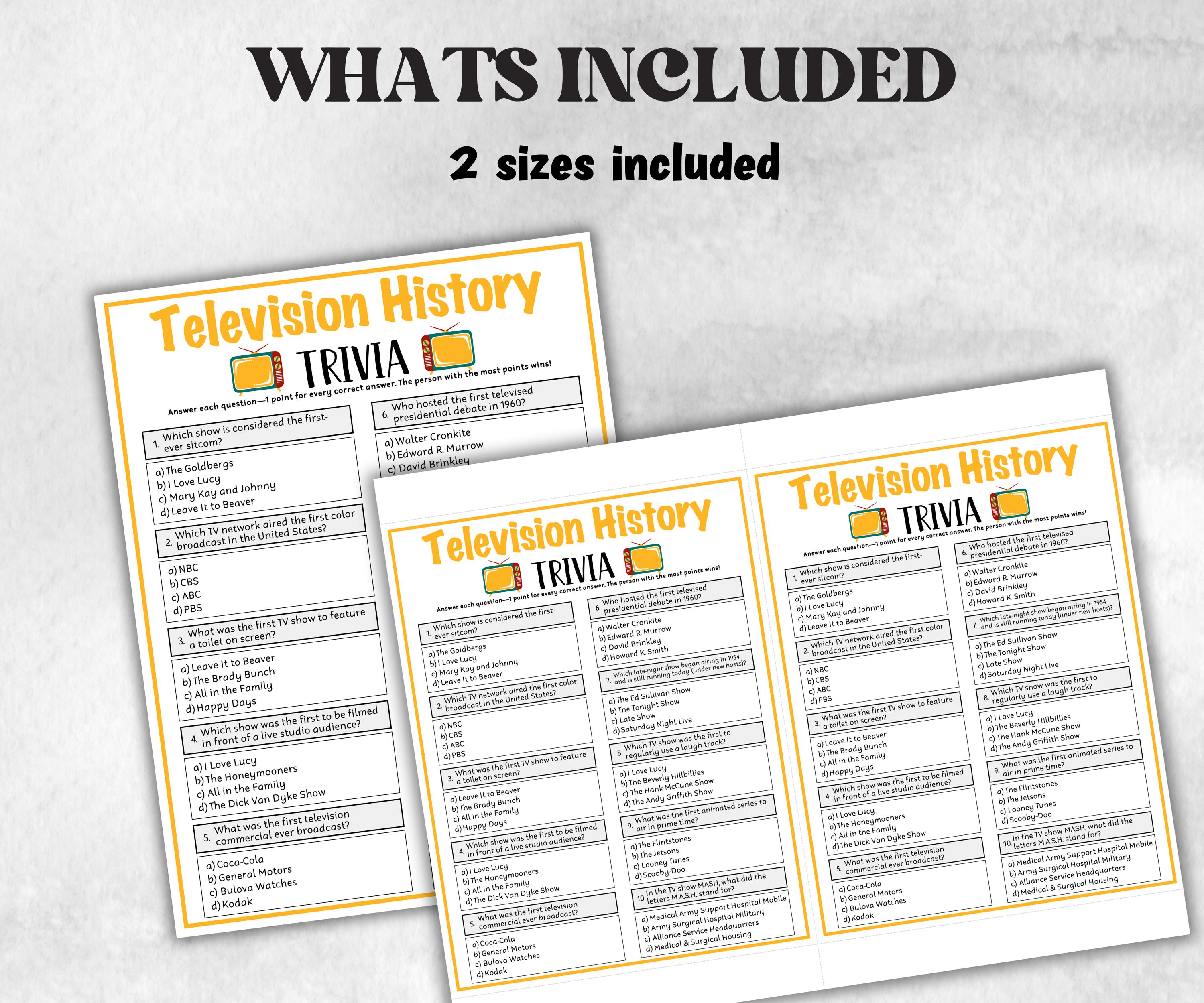 Pub trivia questions bundle, adults office party, family game activity, fun youth group game, family reunion party, 60th birthday trivia fun-Holidays -TheHustlingCatLady-Party Games