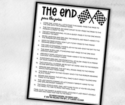 End Of Year Pass the Prize, Last Day Of School,Classroom Party, Summer Break, Teacher Student, interactive gift exchange, conversation game-Holidays -TheHustlingCatLady-Party Games