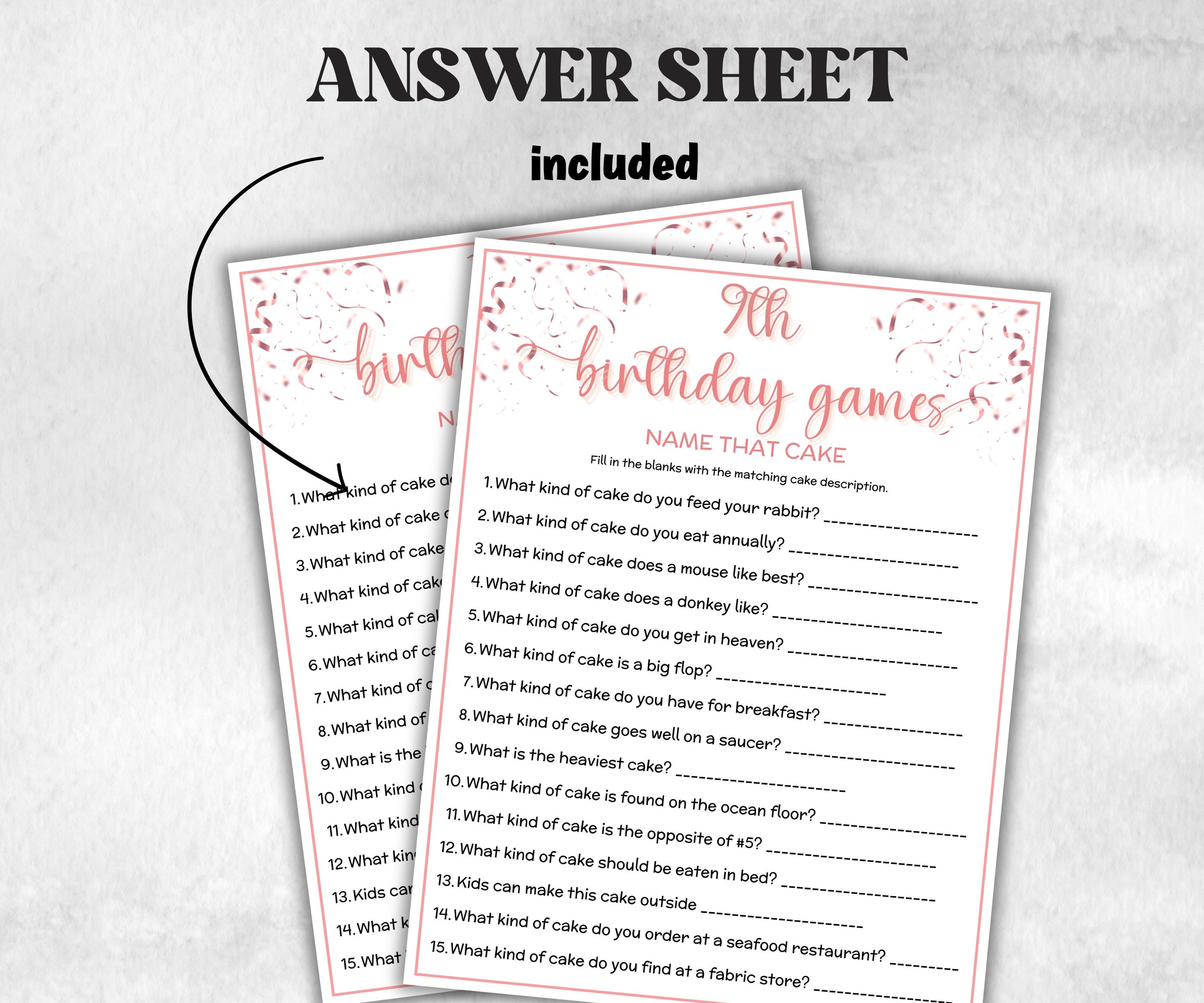 9th Birthday Game Bundle, Pink ninth Birthday, 9th Birthday Party, Born in 2016, large group Game Bundle, Printable Teen group game, church-Holidays -TheHustlingCatLady-Party Games