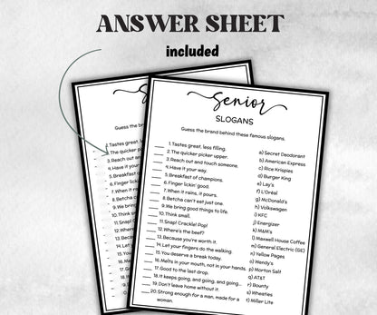 Elderly Retirement games bundle, senior birthday memory game, Senior Living trivia, brain teasers, activity for seniors, grandparents games-Holidays -TheHustlingCatLady-Party Games
