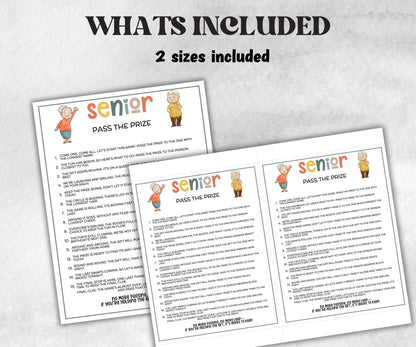 Senior Pass the Prize, Family Game Night, Dementia Activity, Retirement Games, Senior Citizens, Nursing Home Game, Senior Pass the parcel-Holidays -TheHustlingCatLady-Party Games
